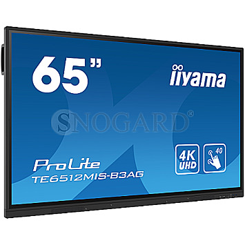 165.1cm (65") Iiyama ProLite TE6512MIS-B3AG IPS 4K UHD Mediaplayer Android 11