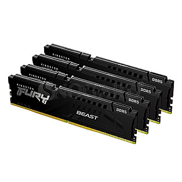 128GB Kingston KF556C40BBK4-128 FURY Beast DIMM DDR5-5600 schwarz