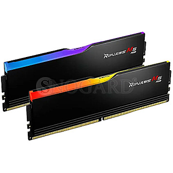 96GB G.Skill F5-6400J3239F48GX2-RM5RK Ripjaws M5 RGB DDR5-6400 Kit CL32 schwarz