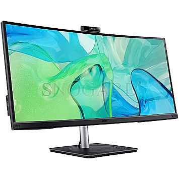 86.4cm (34") ACER Vero CB3 CB343CURDbemiiphcuzx IPS UWQHD 21:9 Curved WebCam