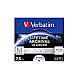 Verbatim 43823 M-DISC BD-R 25GB 4x Geschwindigkeit 5er Jewelcase printable