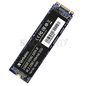 256GB Verbatim 49362 Vi560 S3 SSD M.2 2280 M.2/B-M-Key (SATA 6Gb/s)