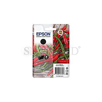 Epson 503 Singlepack Tinte 4.6ml schwarz