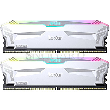 32GB Lexar LD5EU016G-R6400GDWA ARES RGB White DDR5-6400 Kit CL32 white