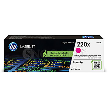 HP 220X Magenta LaserJet Tonerpatrone