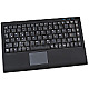KeySonic ACK-540U+ Mini Keyboard US-Layout USB schwarz
