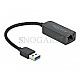 DeLOCK 66646 Adapter USB Typ-A Stecker zu 2.5 Gigabit LAN schwarz
