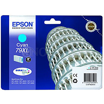 Epson C13T79024010 79XL Tinte 17.1ml cyan