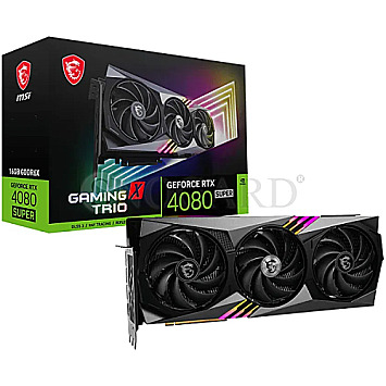 16GB MSI V511-247R GeForce RTX4080 SUPER 16G Gaming X Trio