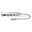 Samsung EE-P5400 Multiport-Adapter USB-C 3.0 silber