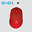 Logitech M330 Wireless Silent Plus rot