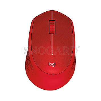 Logitech M330 Wireless Silent Plus rot