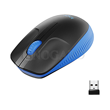 Logitech M190 Full-Size Wireless Mouse blue