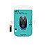 Logitech M190 Full-Size Wireless Mouse blue