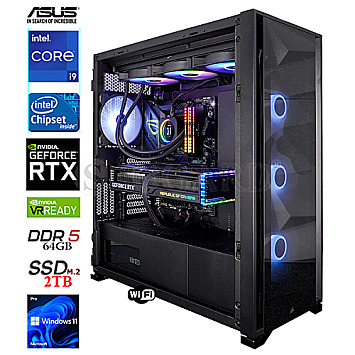 Ultra Gaming iCue i9-14900KF-M2-RTX4090 OC WiFi powered by iCUE