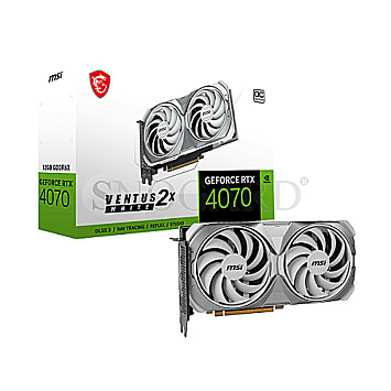 12GB MSI V513-403R GeForce RTX4070 Ventus 2X White 12G OC