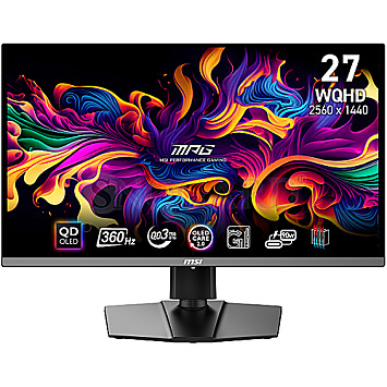 67.3cm (26.5") MSI MPG 271QRXDE QD-OLED WQHD 360Hz Pivot RGB