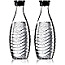 Soda Club SodaStream Duopack 2x 0.6 Liter Glaskaraffe