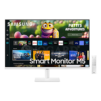 81.3cm (32") Samsung Smart Monitor M5 M50B VA HDR10 Full-HD WLAN BT FB