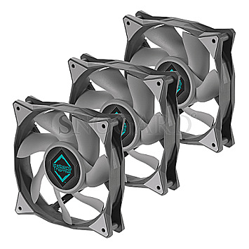 Iceberg Thermal IceGALE Xtra 120mm Case Fan Gray PWM 3er Pack