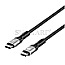 Manhattan 356374 USB4 Kabel USB 4.0 USB-C auf USB-C 8K 60Hz 1m schwarz