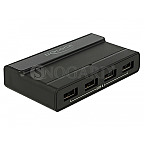 DeLOCK 64053 USB 3.1 Hub 1xTyp-C Buchse / 4xTyp-A Buchse 10Gbps extern