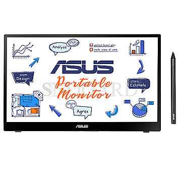 35.6cm (14") ASUS MB14AHD Mobile Monitor IPS Full-HD Touchscreen MicroHDMi USB-C