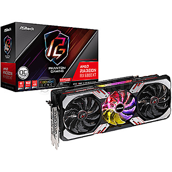 16GB ASRock Radeon RX6800XT Phantom Gaming OC