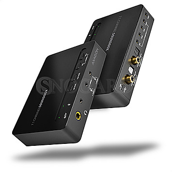 Axagon ADA-71 Soundbox True 7.1-Surround USB 2.0 extern