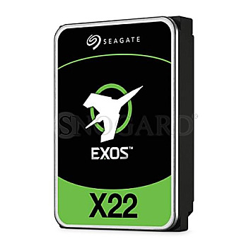 22TB Seagate ST22000NM001E Exos X - X22 3.5"SATA 6Gb/s 512e/4Kn CMR Dauerbetrieb