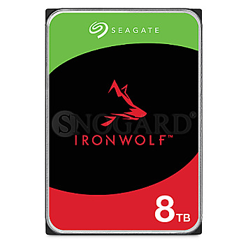 8TB Seagate ST8000VN002 IronWolf NAS HDD +Rescue 3.5" SATA 6Gb/s 512e