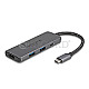 DeLOCK 87804 USB-C Dockingstation 8K HDMI / USB / PD 3.0 grau