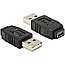 DeLOCK 65094 Adapter USB 2.0 A Stecker -> Mini USB B 5pin Buchse