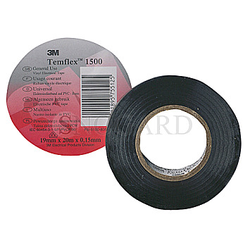 3M Isolierband Temflex 15x10 schwarz