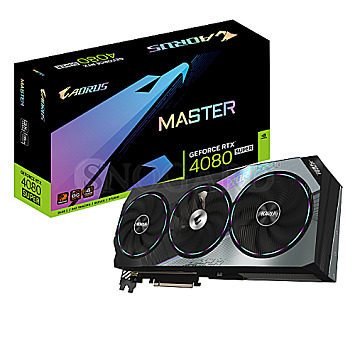 16GB Gigabyte GV-N408SAORUS M-16GD AORUS GeForce RTX4080 SUPER Master 16G