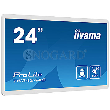 60.5cm (23.8") Iiyama ProLite TW2424AS-W1 IPS Full-HD Multi Touch Android