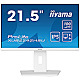 54.6cm (21.5") Iiyama ProLite XUB2292HSU-W6 IPS Full-HD 100Hz Lautsprecher Pivot