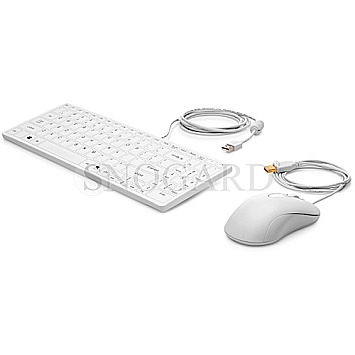 HP 1VD81AA USB Tastatur-/Maus Healthcare Edition USB white