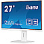 68.6cm (27") Iiyama ProLite XUB2797QSN-W1 IPS WQHD Lautsprecher Pivot GLAN