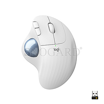 Logitech Ergo M575 Wireless Trackball Logi Bolt USB/Bluetooth for Business white