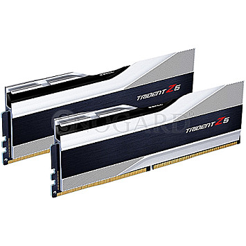 32GB G.Skill F5-6000J3040F16GX2-TZ5S Trident Z5 CL30 DDR5-6000 Kit silber