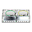 DeLOCK 88053 Mini Desktop Patchpanel 12 Port CAT6a grey