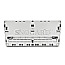 DeLOCK 88053 Mini Desktop Patchpanel 12 Port CAT6a grey