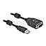 DeLOCK 64154 Adapter USB 2.0 Typ-A zu Seriell RS-232 D-Sub 9 Pin 2.5kV 2m