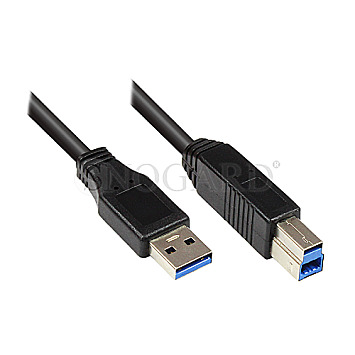 Good Connections 2710-S002 USB 3.0 Typ-A Stecker / USB 3.0 Typ-B Stecker 20cm