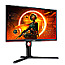 68.6cm (27") AOC Q27G3XMN/BK VA WQHD 180Hz Mini LED Pivot FreeSync Premium