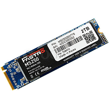 2TB MEGA Electronics Fastro MS250 M.2 2280 PCIe 3.0 x4 SSD NVMe 1.3