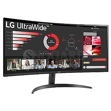 86.4cm (34") LG 34WR50QC-B UltraWide VA HDR10 UWQHD 21:9 100Hz Curved