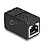 DeLOCK 87991 RJ50 Adapter Buchse zu Buchse schwarz