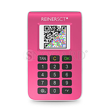 Reiner SCT tanJack photo QR TAN-Generator USB 2.0 pink